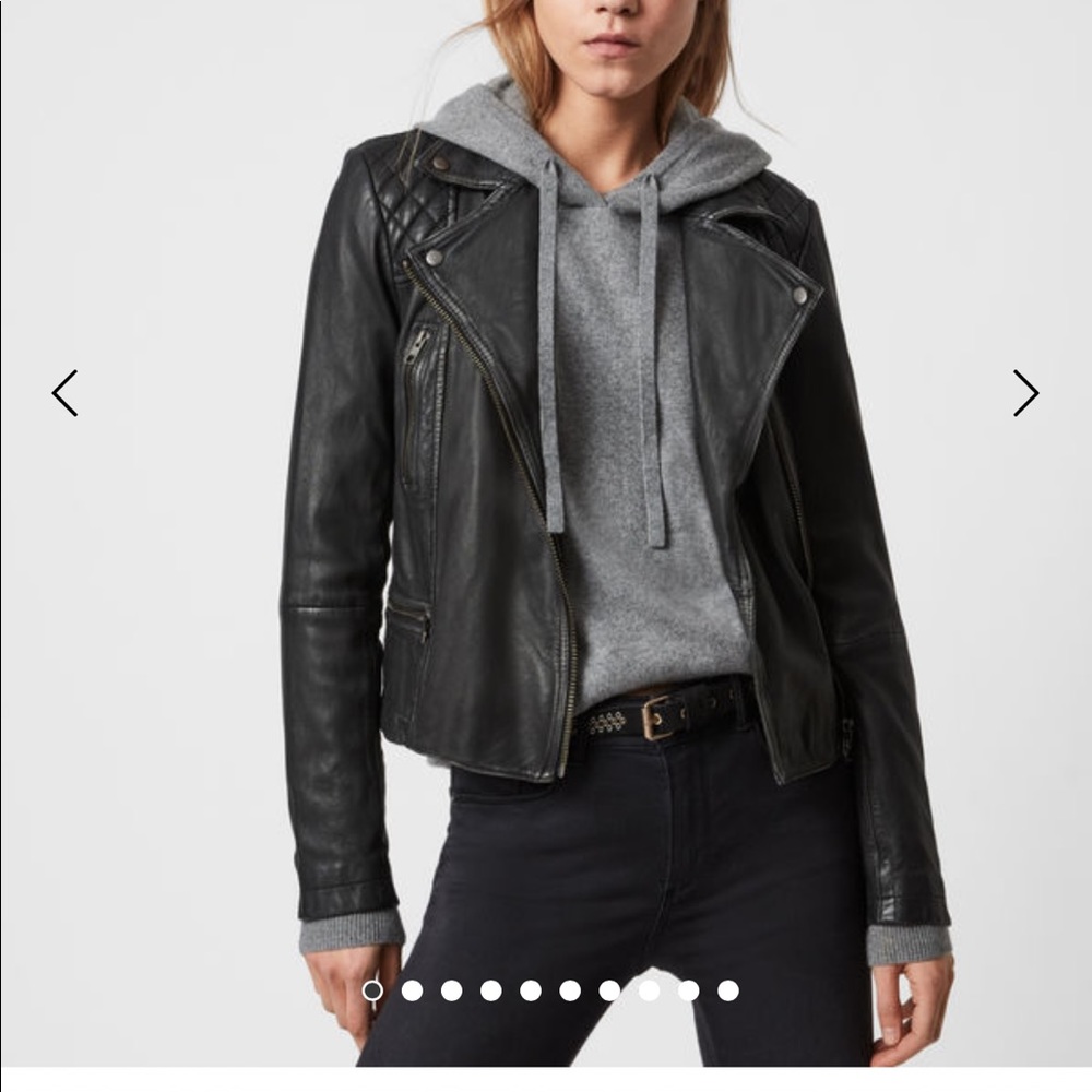 All Saints Leather Jacket